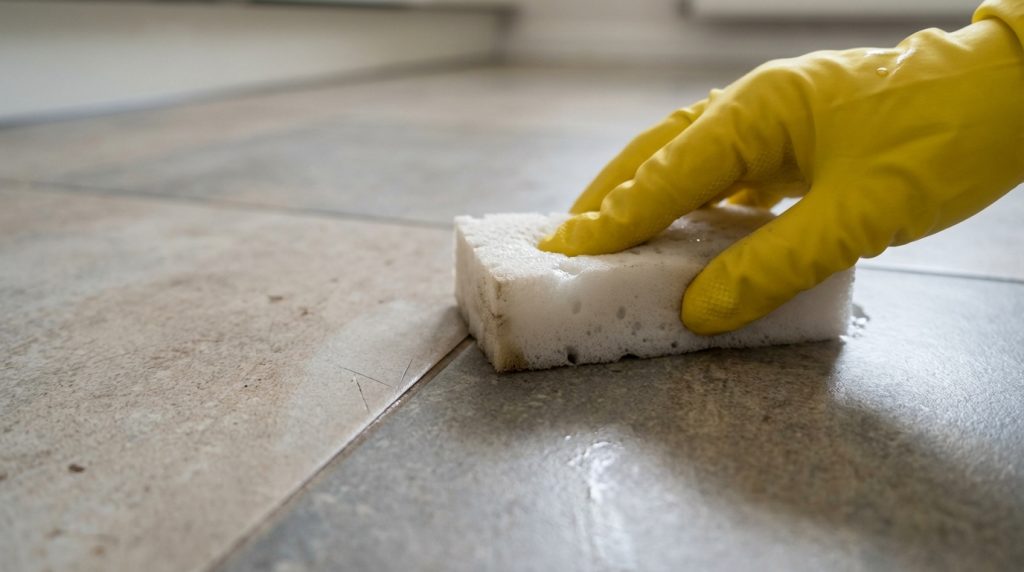 découvrez si l'éponge magique est une solution efficace et sûre pour nettoyer le carrelage en grès cérame sans l'endommager ni provoquer de rayures.