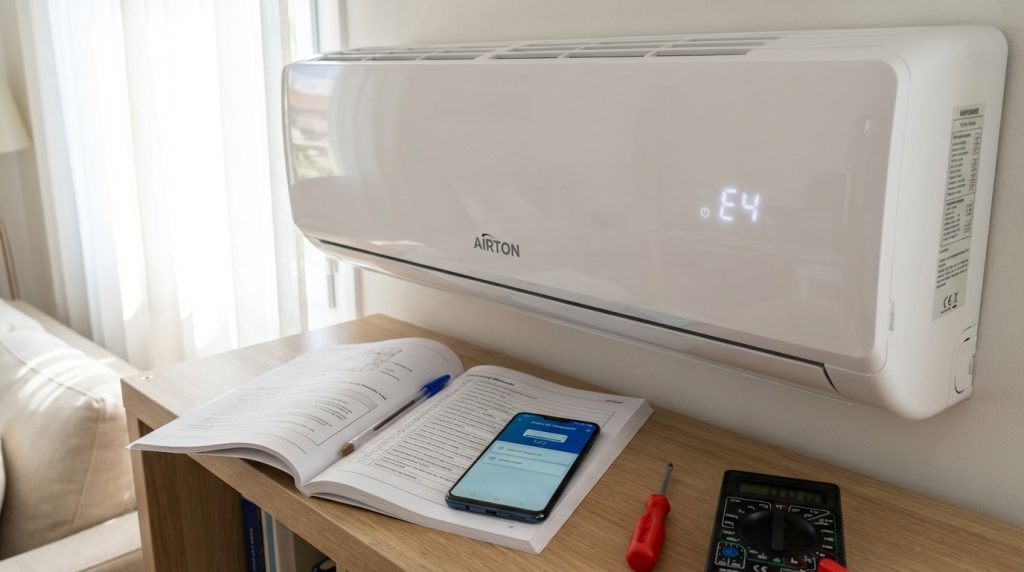 découvrez la liste complète des codes erreur airton pour diagnostiquer facilement les pannes de votre climatisation et réaliser vous-même les réparations.