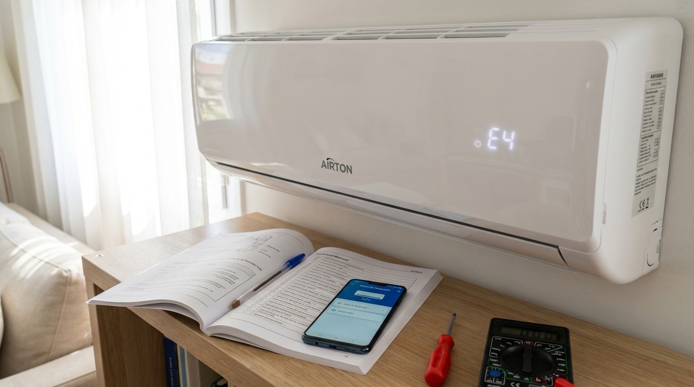 découvrez la liste complète des codes erreur airton pour diagnostiquer facilement les pannes de votre climatisation et réaliser vous-même les réparations.