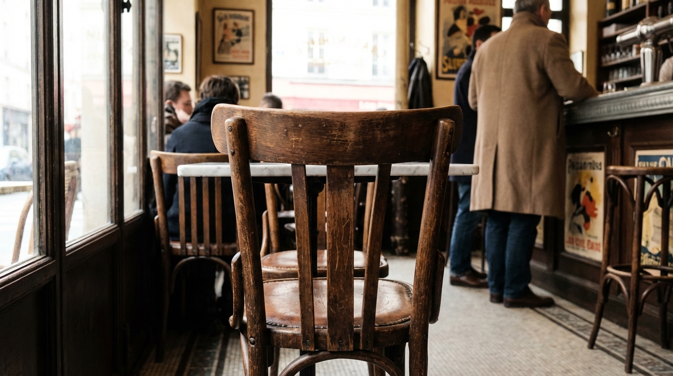 découvrez la chaise baumann, un symbole du mobilier français alliant charme de bistrot et design vintage intemporel.