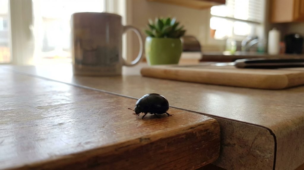 découvrez comment identifier et vous débarrasser efficacement d'un petit insecte noir et rond dans votre maison grâce à nos conseils pratiques et solutions adaptées.