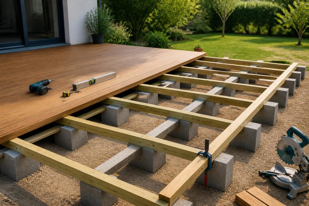 découvrez les bonnes pratiques pour construire une terrasse en bois posée sur parpaings, alliant solidité et esthétisme pour un espace extérieur réussi.