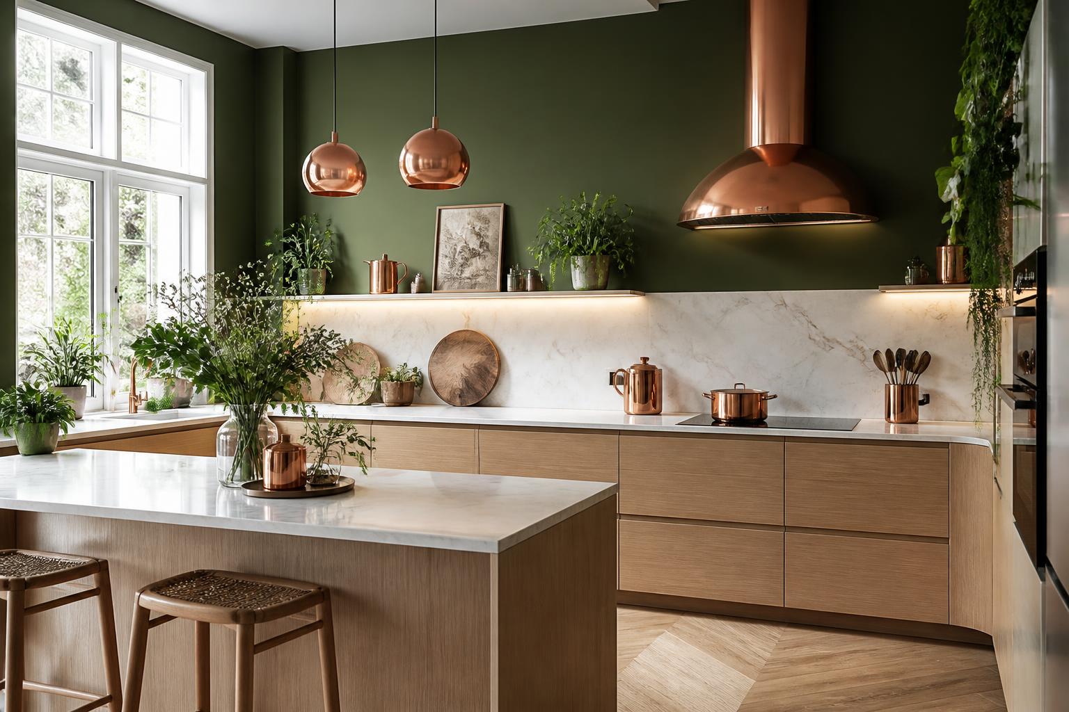 découvrez comment la peinture vert olive transforme votre cuisine en 2025 avec des associations de couleurs innovantes pour un intérieur moderne et chaleureux.