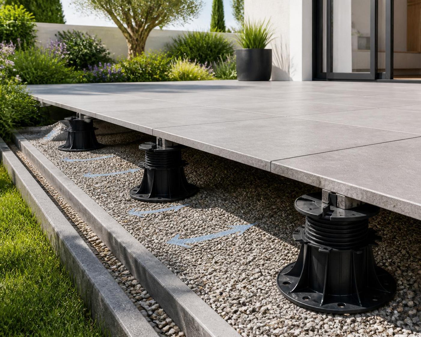 apprenez à poser un carrelage sur plots sans maçonnerie pour une terrasse parfaitement drainante, facile à installer et durable, idéale pour votre extérieur.
