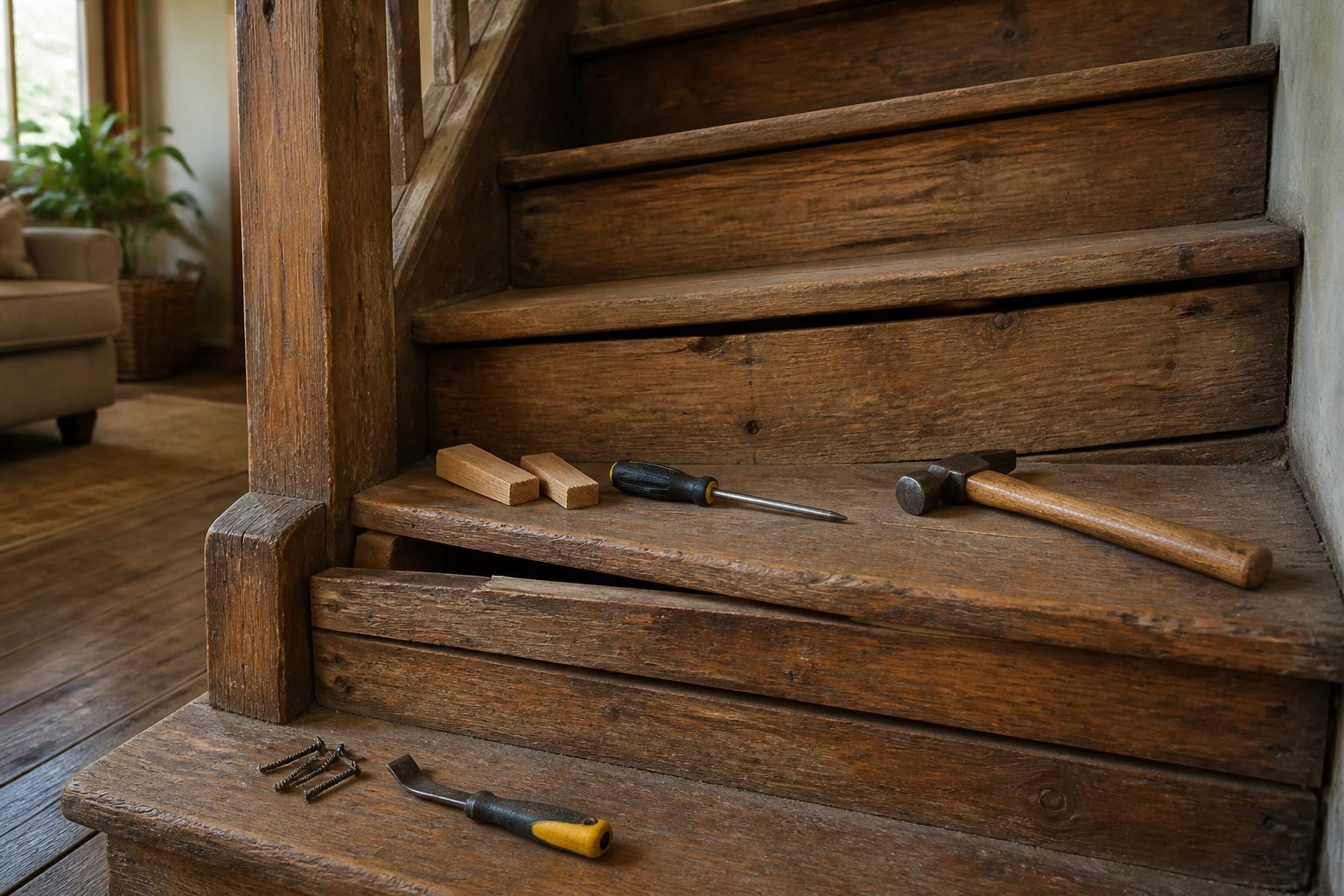 découvrez les causes courantes d'un escalier en bois qui grince et apprenez des astuces efficaces pour éliminer le bruit durablement et profiter d'un escalier silencieux.