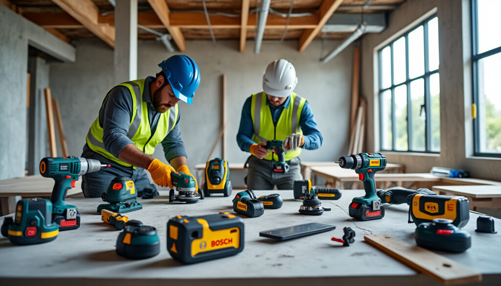 explorez la gamme bosch professional, conçue spécialement pour les professionnels du bâtiment, offrant des outils performants, fiables et innovants pour tous vos projets de construction et rénovation.